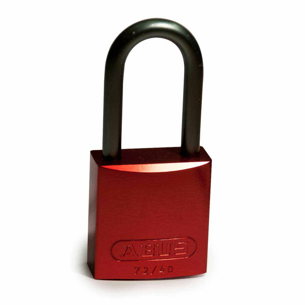 Brady 814073 Aluminium Padlocks 40mm Red 6 Pack