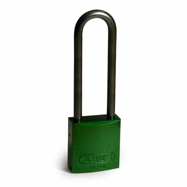 Brady 814083 Aluminium Padlocks 75mm Green 6 Pack