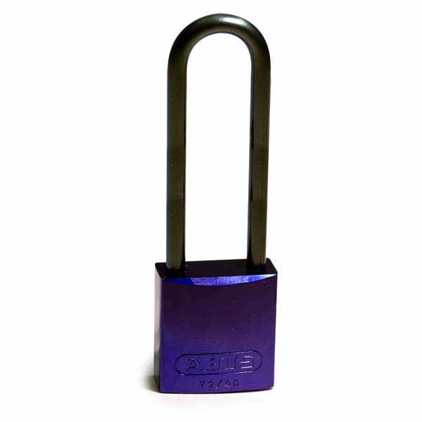 Brady 814085 Aluminium Padlocks 75mm Purple 6 Pack