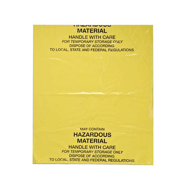 834179 Brady Disposal Bag for Spill Kits and Stations 25 Piece