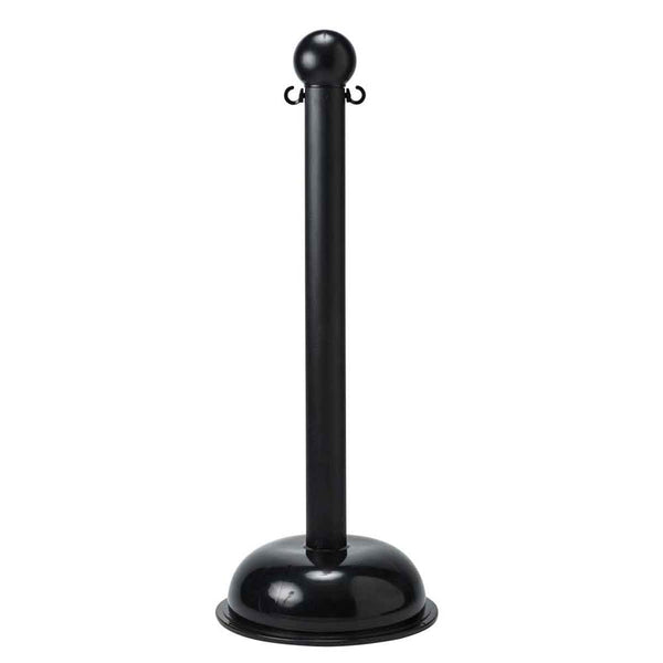 092116 Bradylink Warning Post Black 1041.40 mm x 76.20 mm