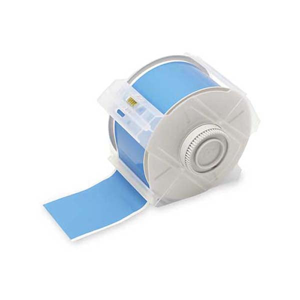 999466 - Globalmark 29mm x 30 metre Sky Blue Polyester Tape - Labelzone