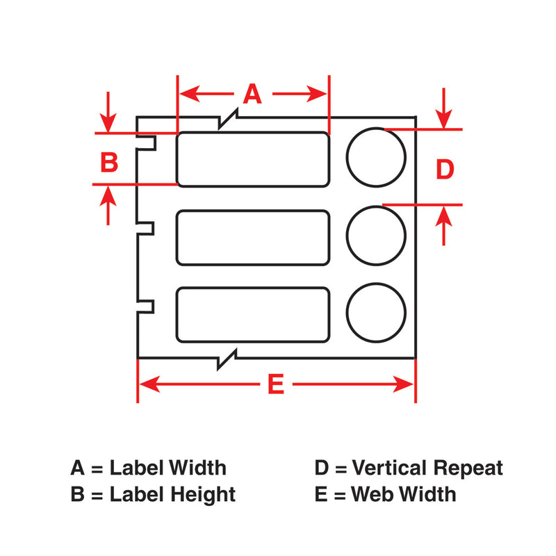 THT-181-492-3 Brady IP Printer Polyester for Cold Surfaces Labels - Labelzone