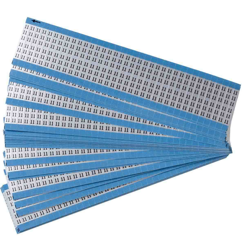 Brady Wire Marker Cards Solid Numbers - AF-11-PK