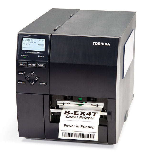 Toshiba TEC B-EX4T1 Industrial Barcode Label Printer 200dpi - B-EX4T1-GS12-QM-R