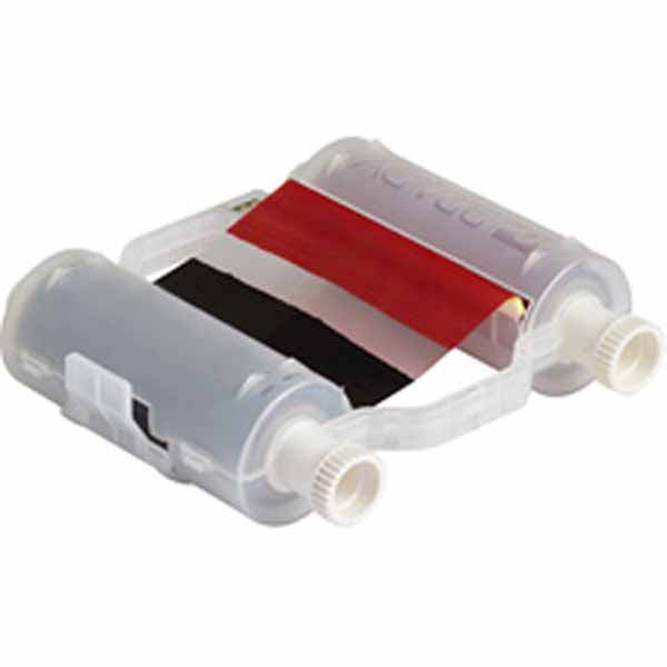 B30-R10000-KR-16 Brady BBP35 - BBP37 Black and Red Heavy-Duty Ribbon 400mm x 60.90m - Labelzone