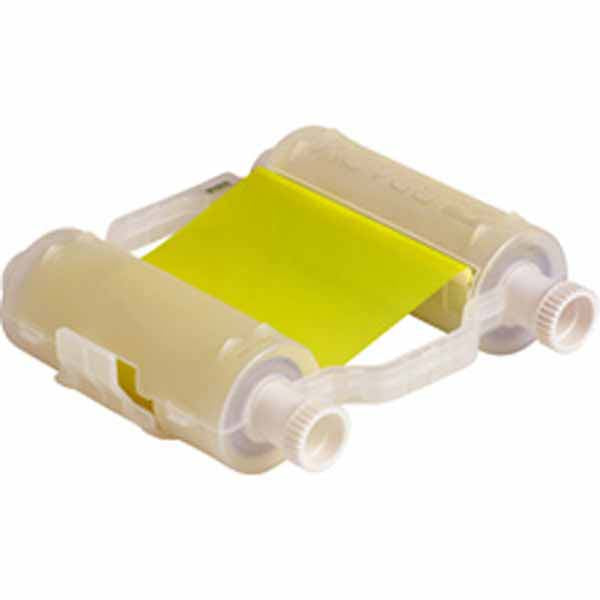 B30-R10000-PRCYEL Brady BBP35 - BBP37 Process Yellow Heavy-Duty Ribbon 110mm x 60.90m - Labelzone