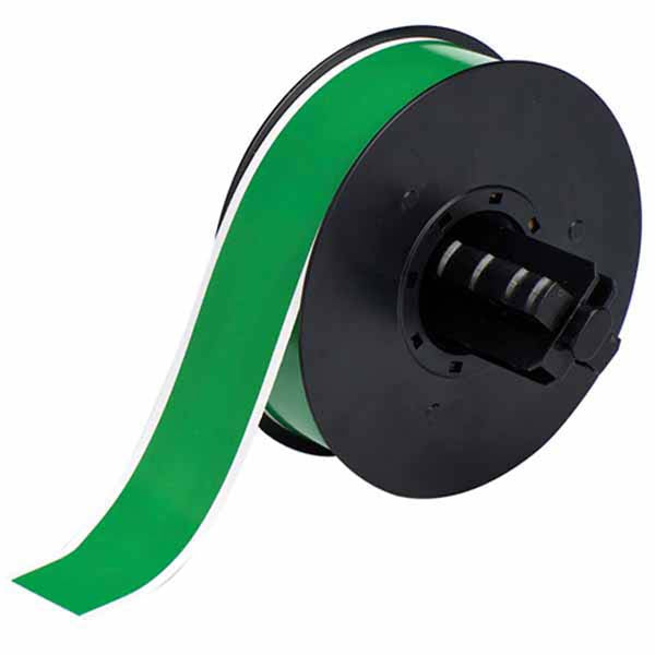 B30C-1125-569-GN - Green Brady BBP33 High Performance Polyester Tape 28.58 mm x continuous - Labelzone