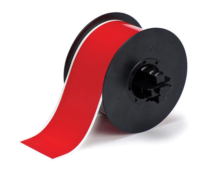 B30C-1125-7569-RD - Red Brady BBP33 Continuous Vinyl Tapes 29.00 mm x 30m - Labelzone