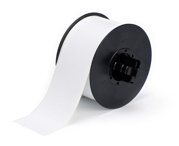 B30C-2250-569-WT - White Brady BBP33 High Performance Polyester Tape 57.15 mm x continuous - Labelzone