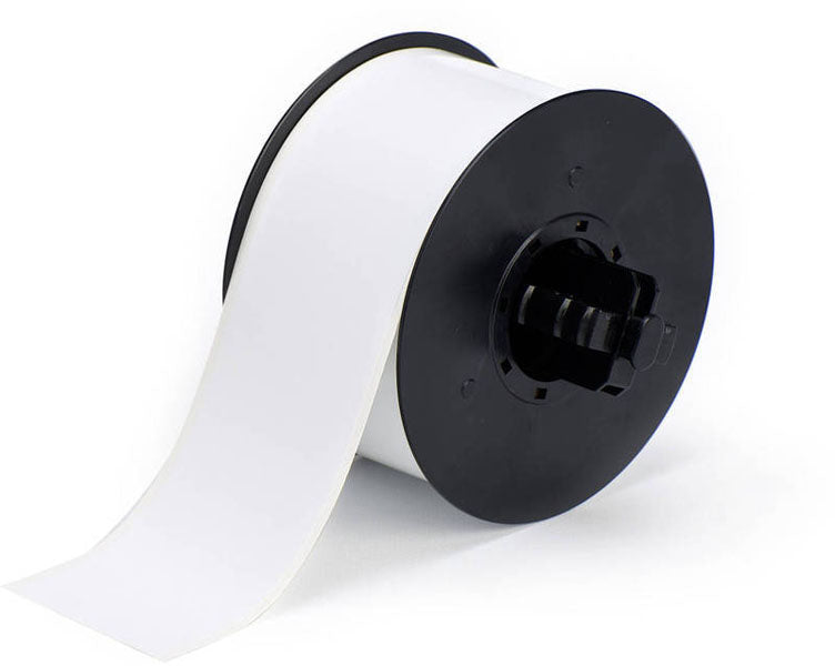 B30C-2250-595-WT - White Brady BBP33 Indoor-Outdoor Vinyl 57.15 mm x continuous - Labelzone