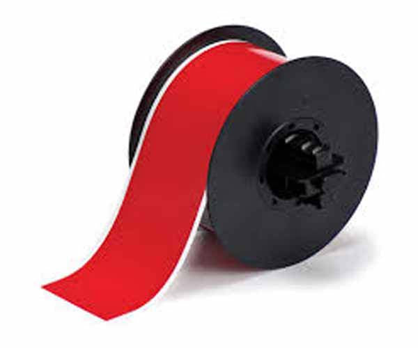 B30C-2250-7569-RD - Red Brady BBP33 Continuous Vinyl Tapes 57.00 mm x 30m - Labelzone