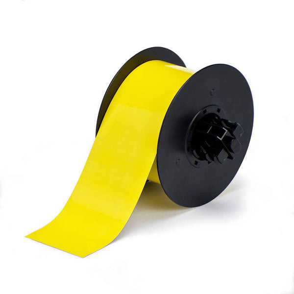 B30C-2500-509-YL - Yellow Brady BBP33 Printable Magnetic Tape 63.50 mm x continuous - Labelzone