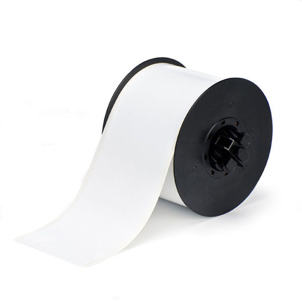 B30C-3000-569-WT - White Brady BBP33 High Performance Polyester Tape 76.20 mm x continuous - Labelzone