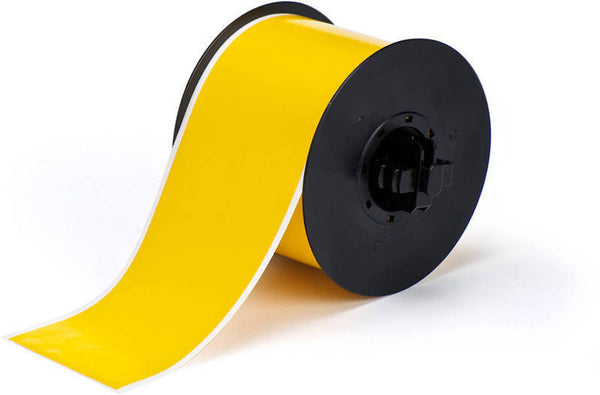 B30C-3000-595-YL - Yellow Brady BBP33 Indoor-Outdoor Vinyl 76.20 mm x continuous - Labelzone