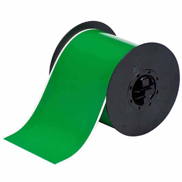 B30C-4000-569-GN - Green Brady BBP33 High Performance Polyester Tape 101.60 mm x continuous - Labelzone