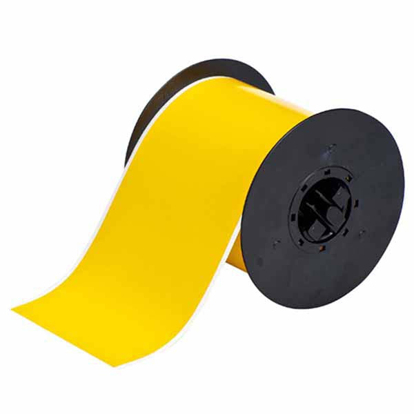 B30C-4000-569-YL - Yellow Brady BBP33 High Performance Polyester Tape 101.60 mm x continuous - Labelzone