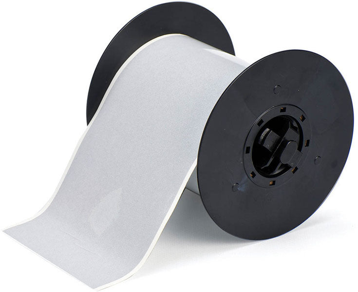 B30C-4000-584-SL - Silver Brady BBP33 Retro Reflective Tape 101.60 mm x continuous - Labelzone