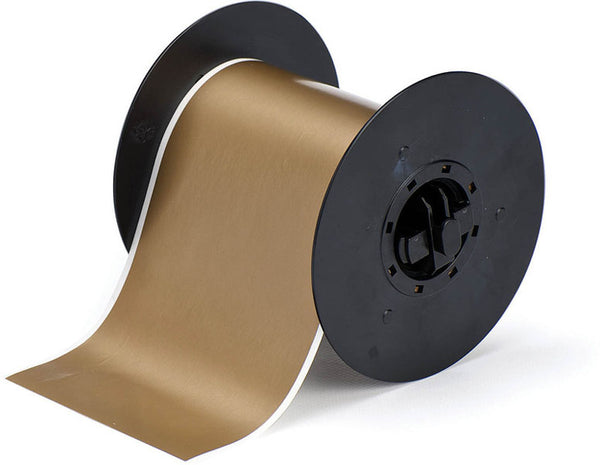 B30C-4000-595-GD - Gold Brady BBP33 Indoor-Outdoor Vinyl 101.60 mm x continuous - Labelzone