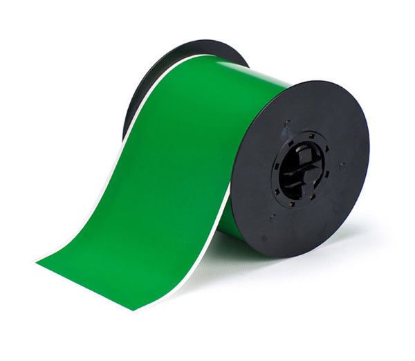 B30C-4000-595-GN - Green Brady BBP33 Indoor-Outdoor Vinyl 101.60 mm x continuous - Labelzone