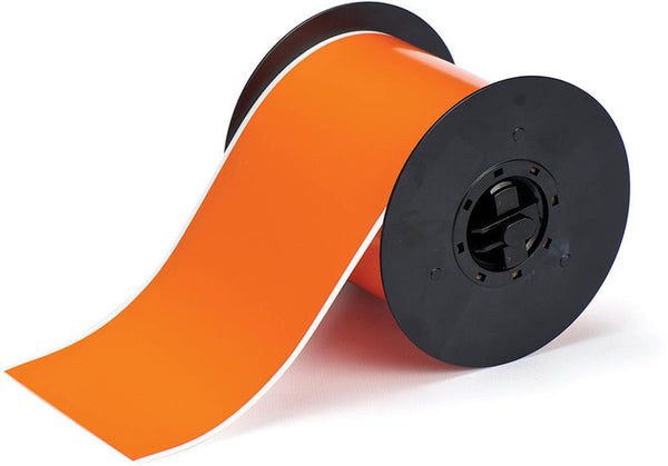 B30C-4000-595-OR - Orange Brady BBP33 Indoor-Outdoor Vinyl 101.60 mm x continuous - Labelzone