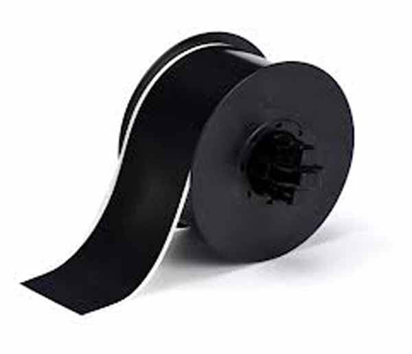 B30C-4000-7569-BK - Black Brady BBP33 Continuous Vinyl Tapes 101.00 mm x 30m - Labelzone