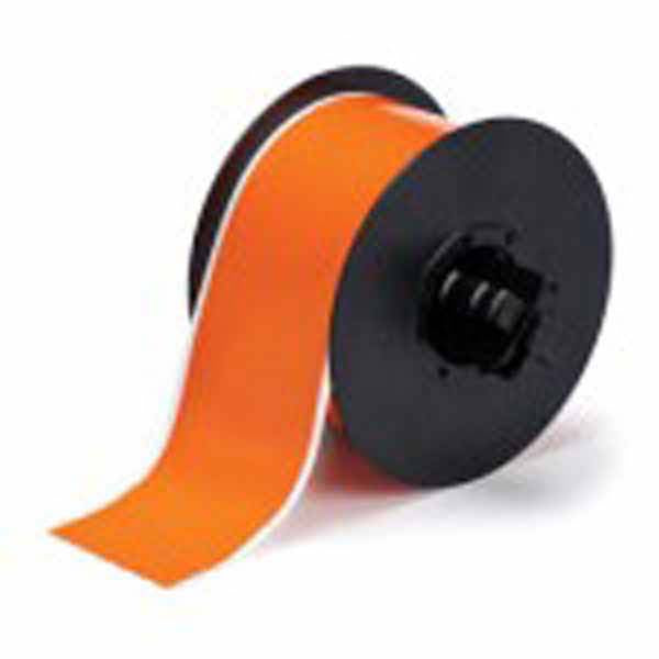 B30C-500-7569-OR - Orange Brady BBP33 Continuous Vinyl Tapes 12.70 mm x 30m - Labelzone