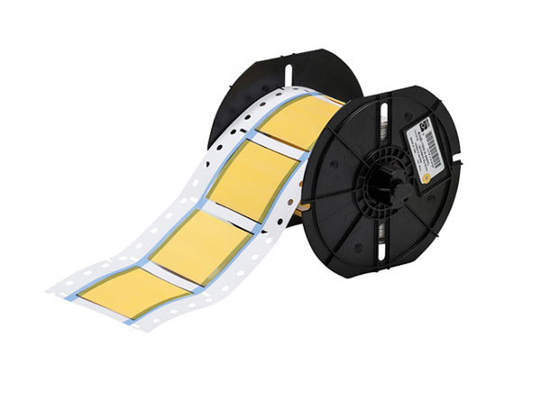 B33-1000-2-342YL - Yellow Brady BBP33 PermaSleeve Polyolefin Wire Marking Sleeves - Labelzone