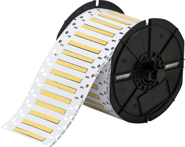 B33-125-2-342YL - Yellow Brady BBP33 PermaSleeve Polyolefin Wire Marking Sleeves - Labelzone