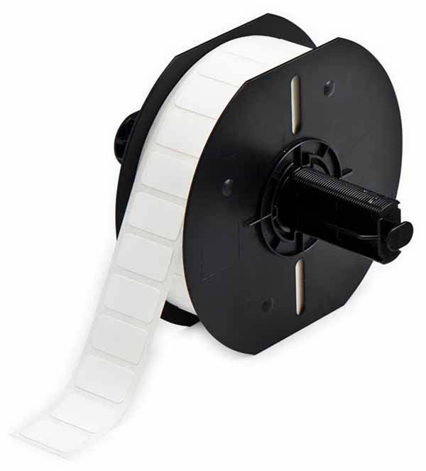 B33-125-499 - White Brady BBP33 Coated Nylon Cloth Labels - Labelzone