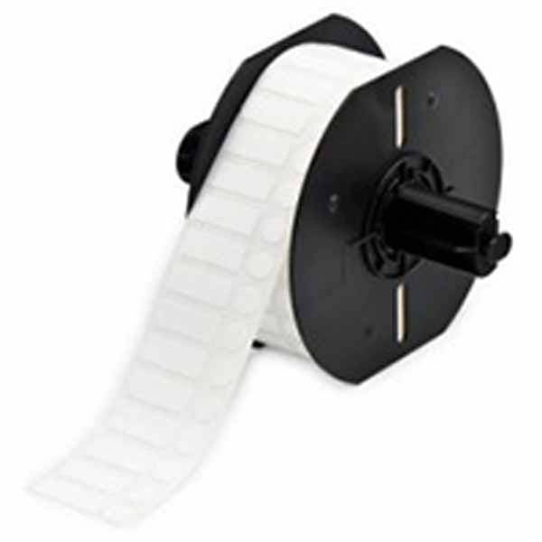 B33-126-499 - White Brady BBP33 Coated Nylon Cloth Labels - Labelzone