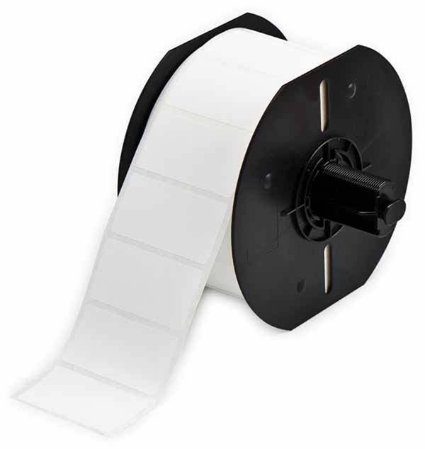 B33-156-490 - White Brady BBP33 Freezerbondz Polyester Labels - Labelzone