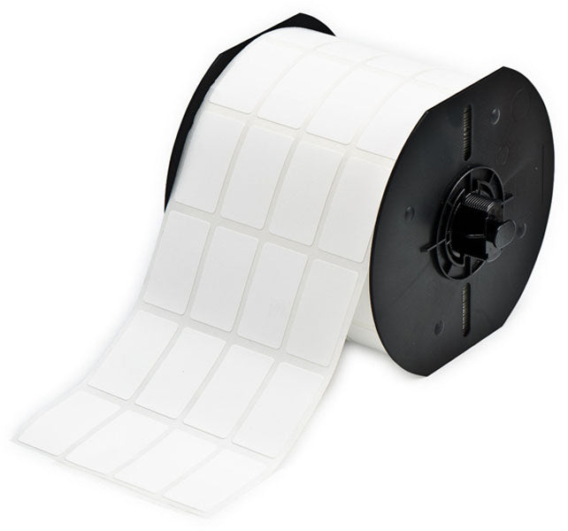 B33-165-499 - White Brady BBP33 Coated Nylon Cloth Labels - Labelzone