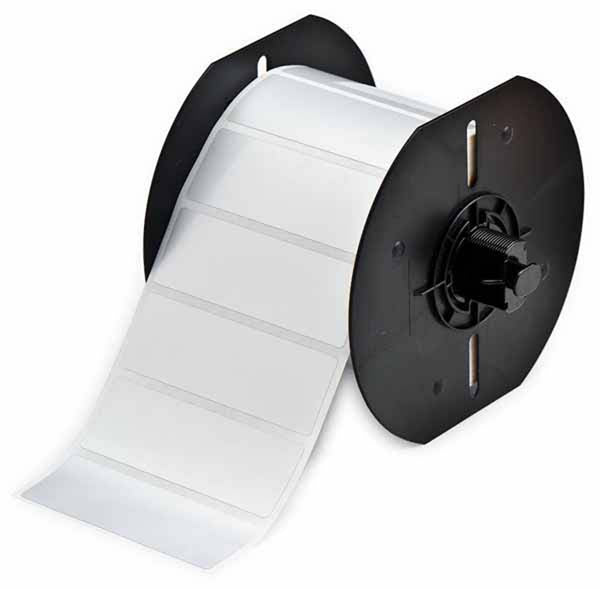 B33-18-434 - Gloss Silver Brady BBP33 Metallised Polyester Labels - Labelzone