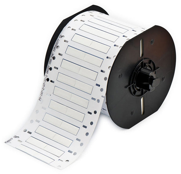 B33-187-2-342-2 - White Brady BBP33 PermaSleeve Polyolefin Wire Marking Sleeves - Labelzone