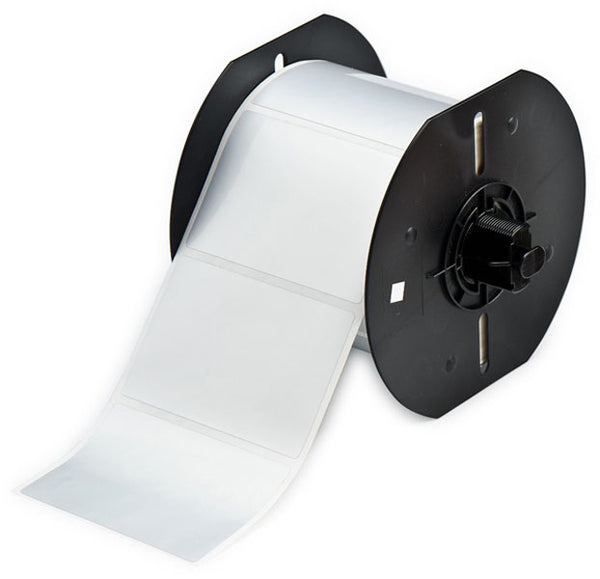 B33-19-434 - Gloss Silver Brady BBP33 Metallised Polyester Labels - Labelzone