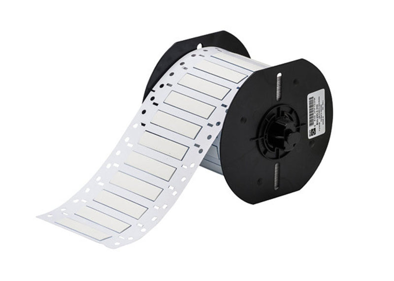 B33-250-2-342 - White Brady BBP33 PermaSleeve Polyolefin Wire Marking Sleeves - Labelzone