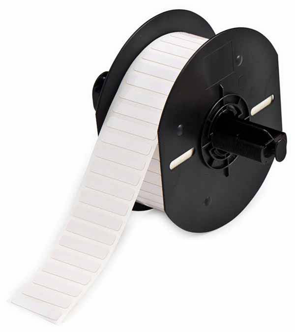 B33-44-457 - Gloss White Brady BBP33 Standard Polyimide Labels - Labelzone