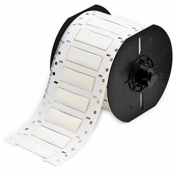 B33D-375-2-345 - White Brady BBP33 PermaSleeve HT High Temperature PVDF Wire Marking Sleeves - Labelzone