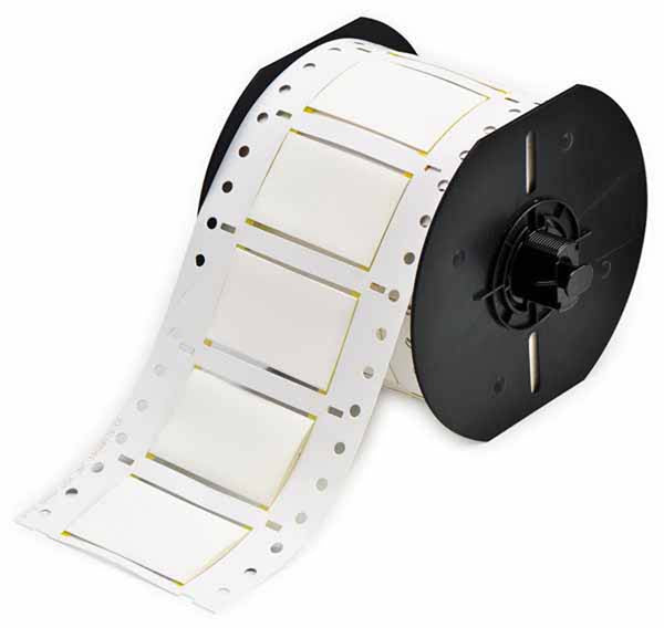 B33D-750-2-345 - White Brady BBP33 PermaSleeve HT High Temperature PVDF Wire Marking Sleeves - Labelzone