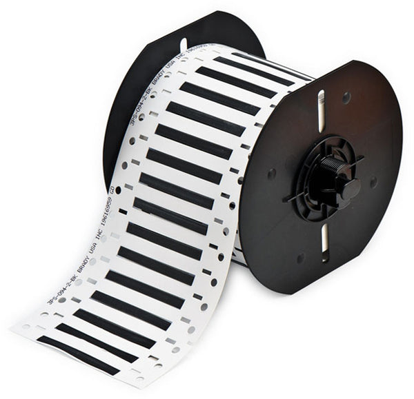 B33D-94-2-342BK - Black Brady BBP33 PermaSleeve Polyolefin Wire Marking Sleeves - Labelzone