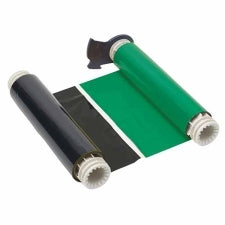 Brady BBP85 Ribbon - Black-Green 220mm with 380mm panels