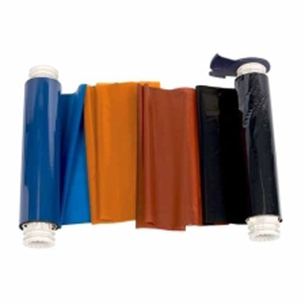 Brady BBP85 Ribbon - Blk-red-orange-blue 220mm with 200mm panels