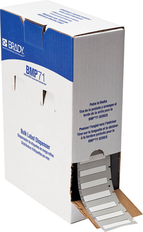 BM71-187-175-342 Brady BMP 71 Permasleeve Marker - 44.8 x 8.5 - Labelzone