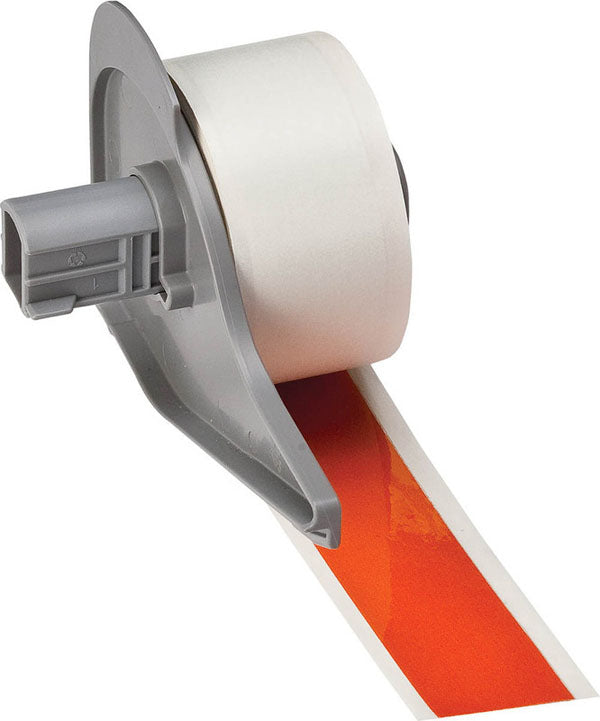 BM71C-1000-584-OR Brady BMP 71 Orange Reflective Tape - 25.4 x 22,86M - Labelzone