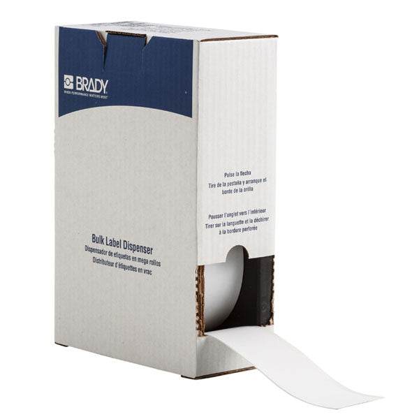 BM71C-2000-854-WT Brady BMP 71 Metal Detectable ToughWash Label - 50.80 x 22.86m - Labelzone