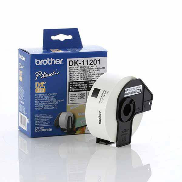 Brother DK-11201 Standard Address Labels 29mm x 90mm - Labelzone