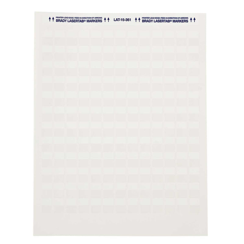 Brady ELAT-27-361-1 - Laser Printer Labels 47 x 80mm - Labelzone