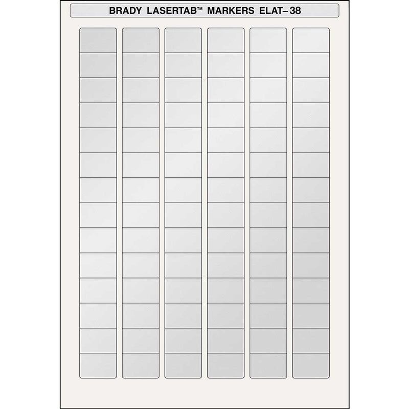 Brady ELAT-38-773-2.5 - Laser Printer Labels 27 x 18mm - Labelzone