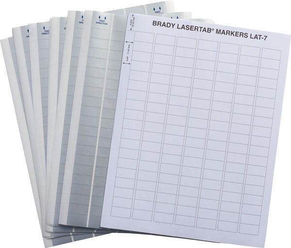Brady ELAT-7-773 - Laser Printer Labels 25 x 13mm - Labelzone
